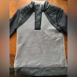 Smartwool navy and white ski sweater